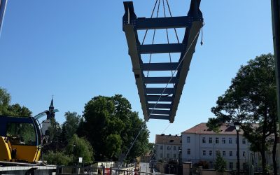 Pułtusk – przebudowa obiektu mostowego -stan aktualny